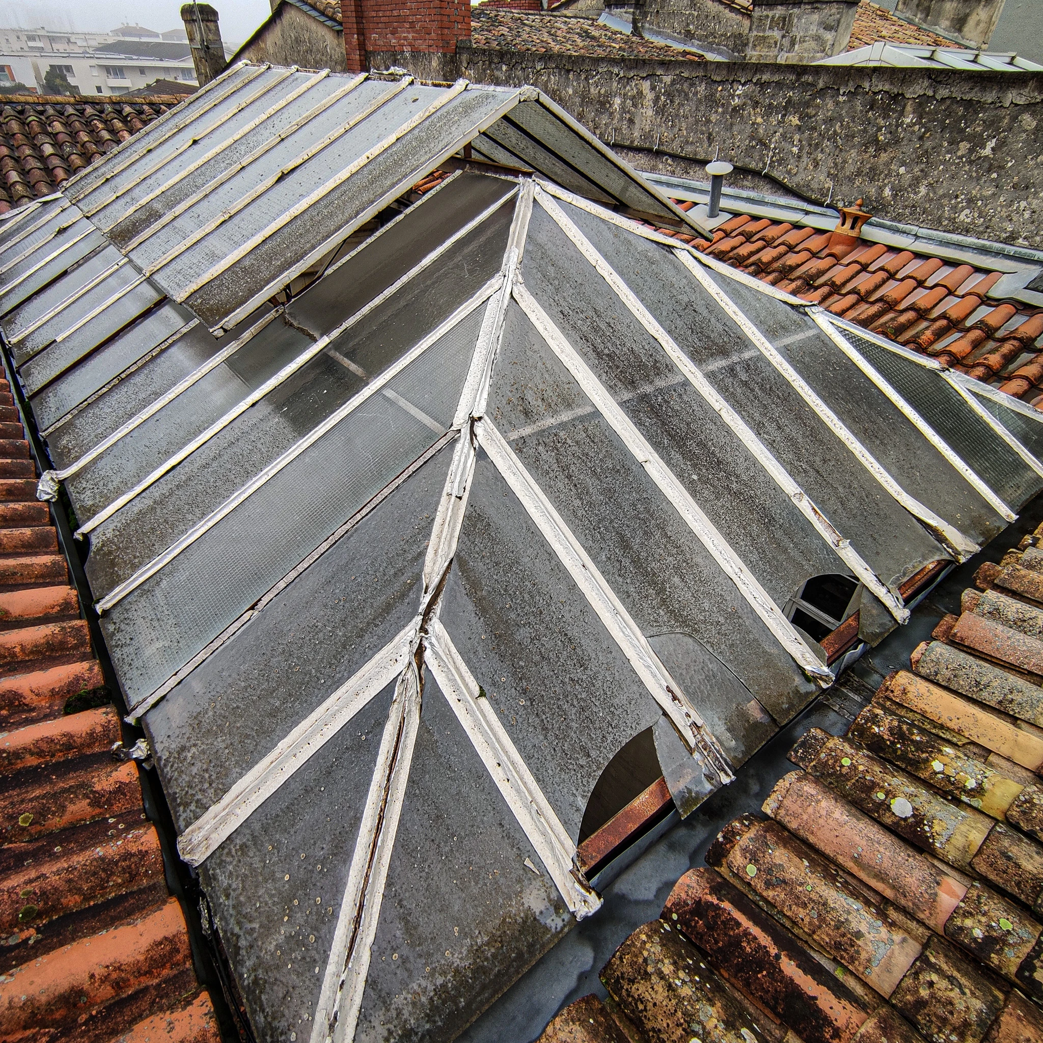 Intervention de cordistes MS Access pour un coup de jeune chez SYLVIE LABURTHE TOLRA à Bordeaux (bâtiment) – 5